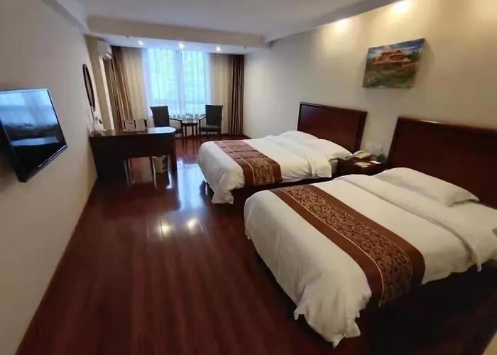 Greentree Inn Shanghai Jiading Dazhong International Auto City Business Hotel que aceita animais de estimação